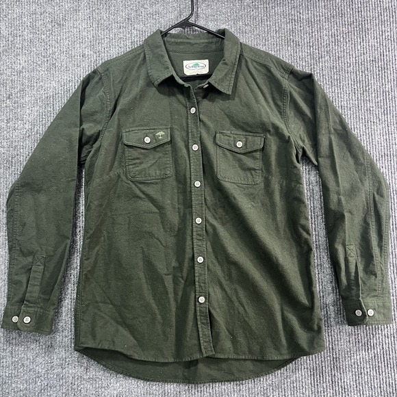 Arborwear Other - Arborwear Flannel Shirt Mens 2XL Green Long Sleeve Button Up Work Chamois 0222